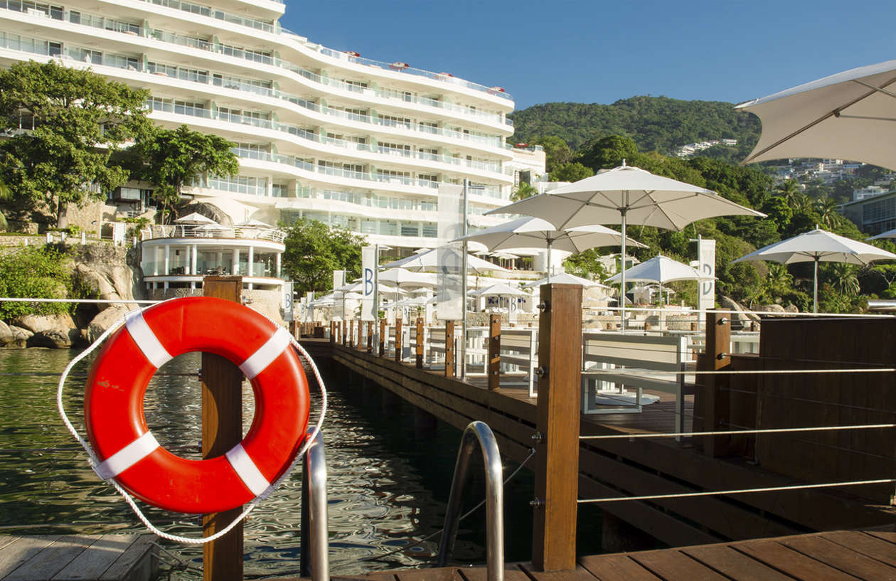 B Pichilingue Rooms & Beach Club Acapulco Exterior foto